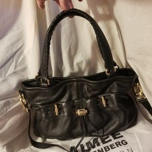 Aimee Kestenberg westport shopper black leather